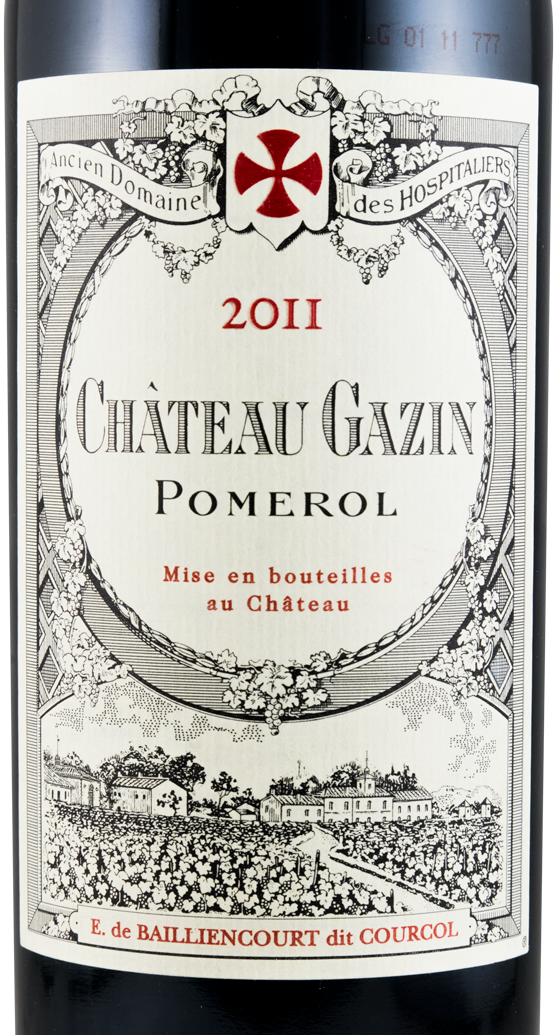 2011 Château Gazin Pomerol red