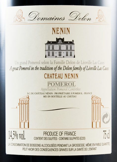 2009 Château Nenin Pomerol tinto