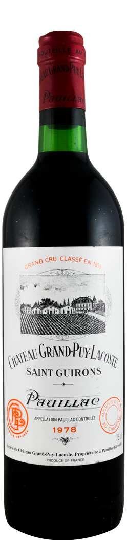 1978 Château Grand-Puy-Lacoste Pauillac tinto