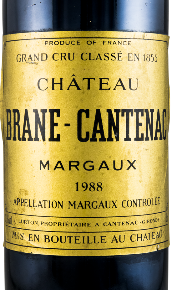 1988 Château Brane-Cantenac Margaux red