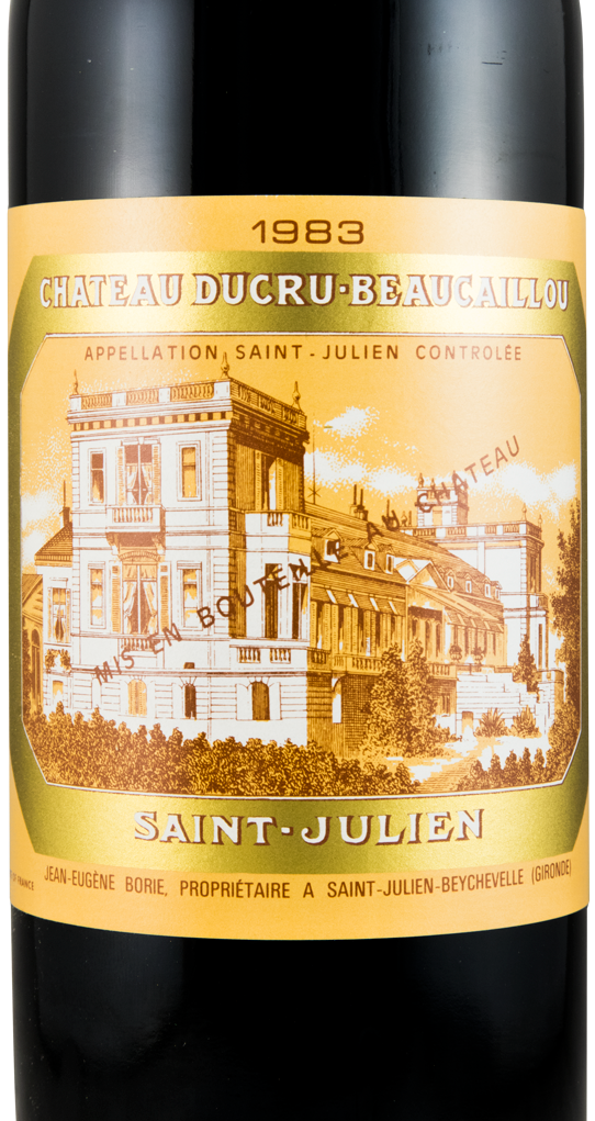 1983 Château Ducru-Beaucaillou Saint-Julien red