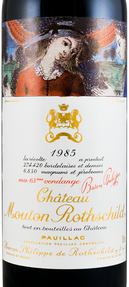 1985 Château Mouton Rothschild Pauillac tinto