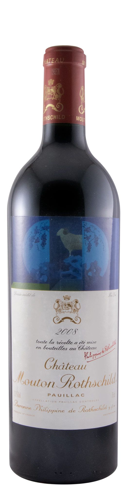 2008 Château Mouton Rothschild Pauillac tinto