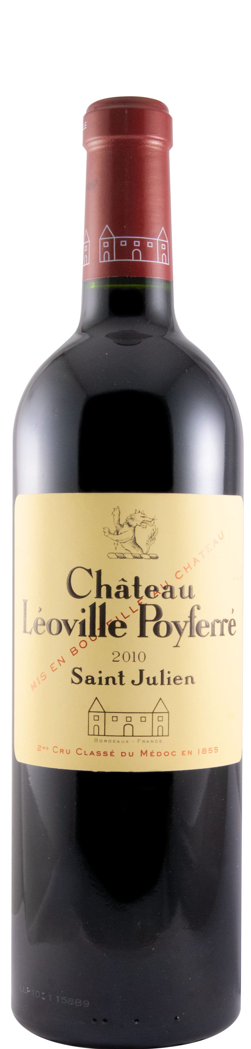 2010 Château Léoville Poyferré Saint-Julien tinto