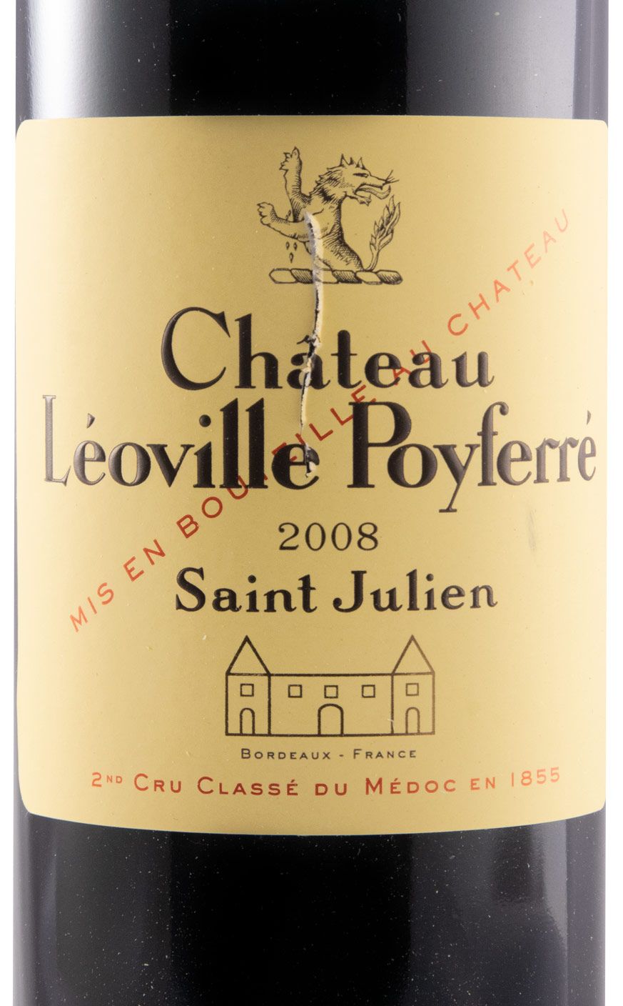 2008 Château Léoville-Poyferré Saint-Julien tinto