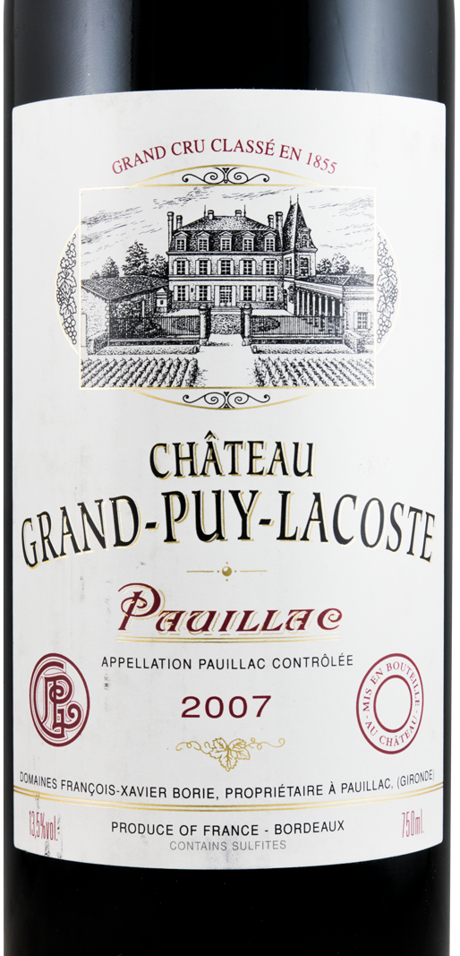 2007 Château Grand-Puy-Lacoste Pauillac tinto