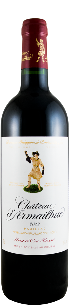 2012 Château d'Armailhac Baron Philippe de Rothschild Pauillac red