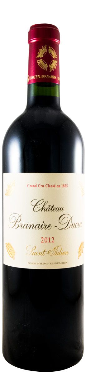 2012 Château Branaire-Ducru Saint-Julien red