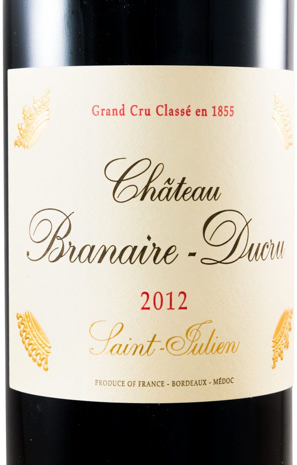 2012 Château Branaire-Ducru Saint-Julien red