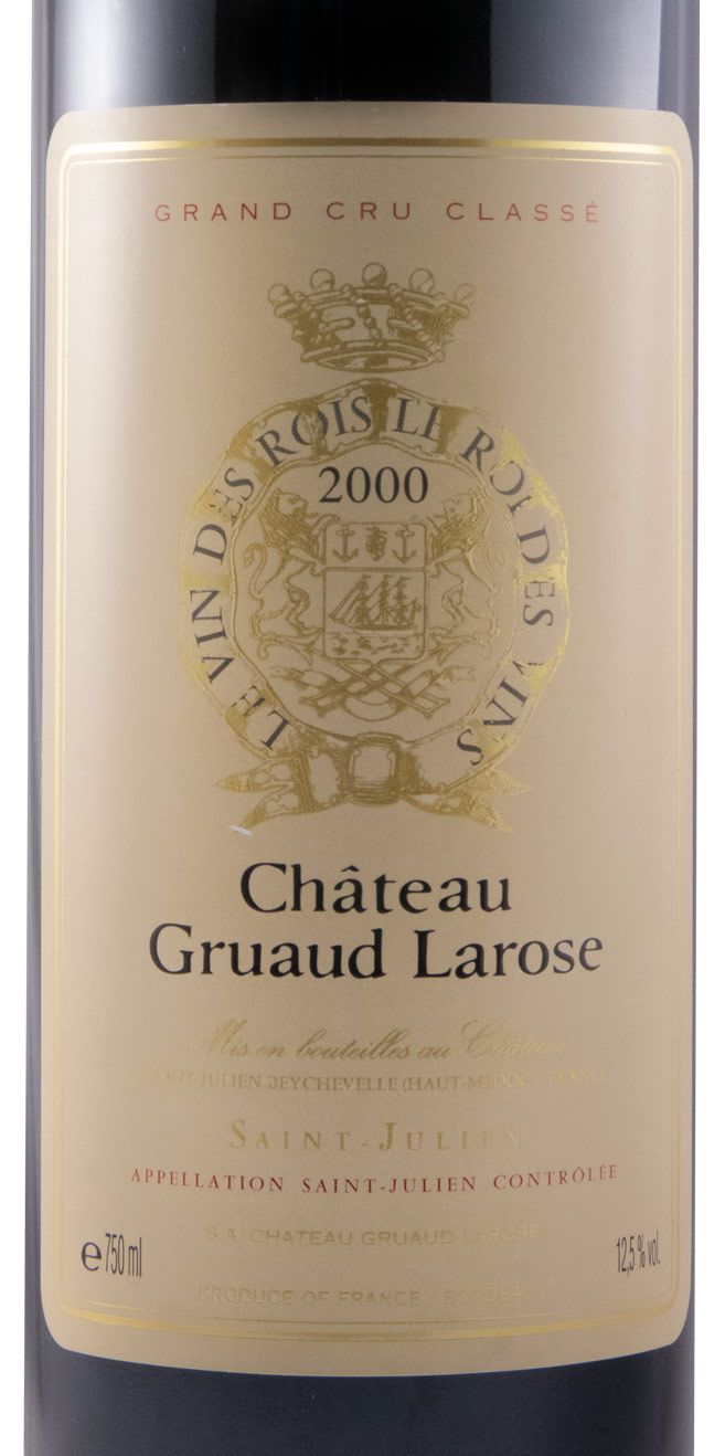 2000 Château Gruaud Larose Saint-Julien tinto