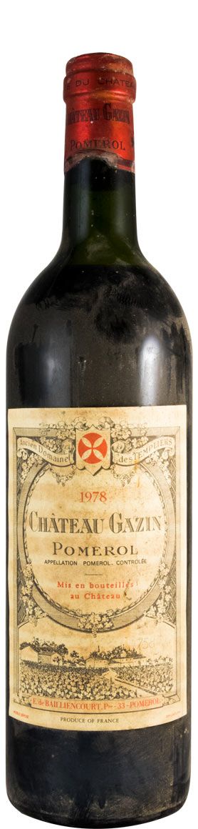 1978 Château Gazin Pomerol tinto