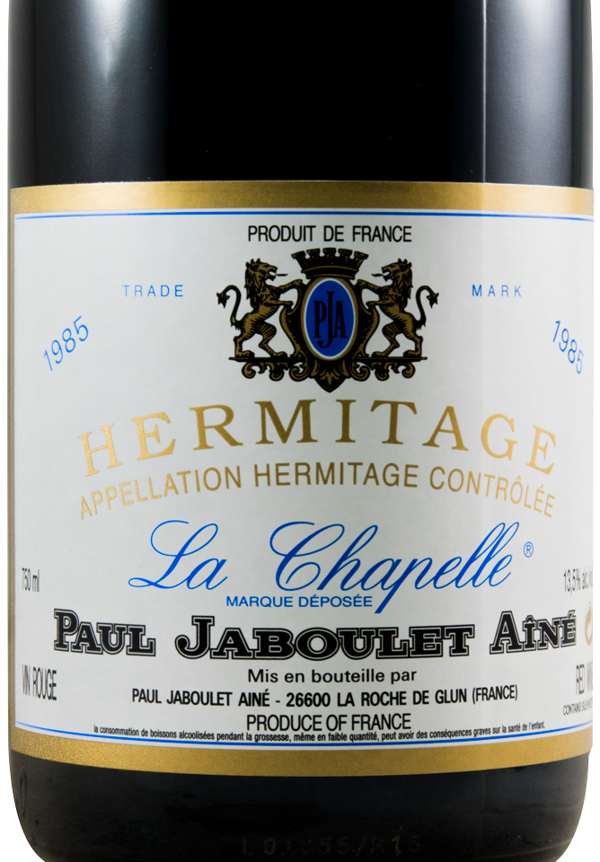 1985 Paul Jaboulet Aíné La Chapelle Hermitage tinto