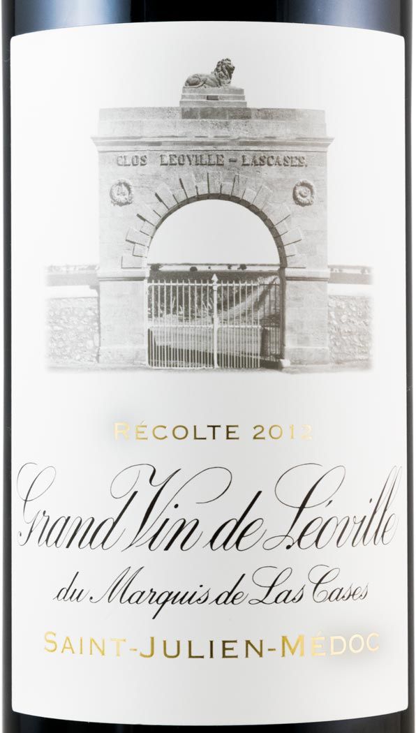 2012 Château Leoville Marquis de Las Cases Saint-Julien tinto