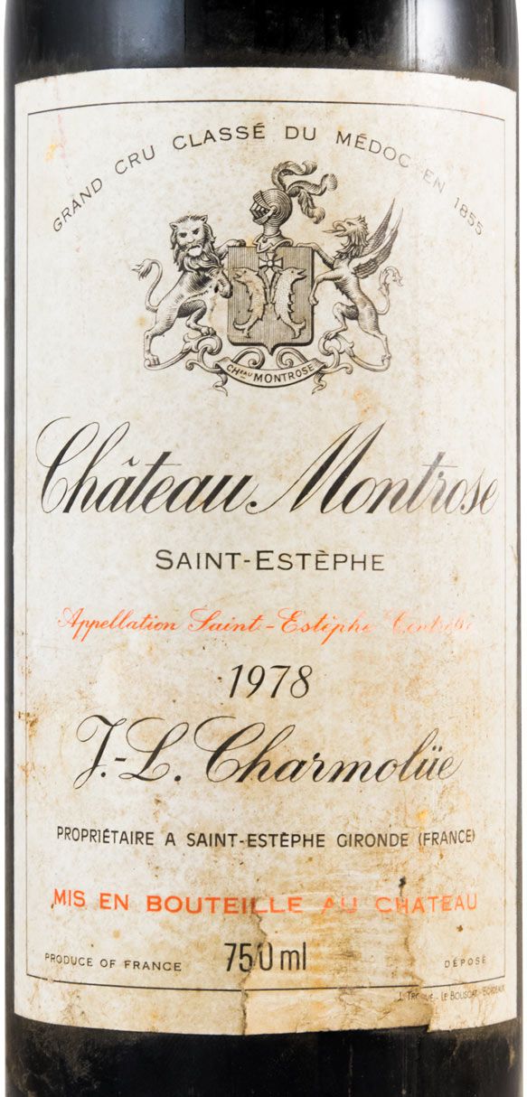 1978 Château Montrose Saint-Estèphe tinto