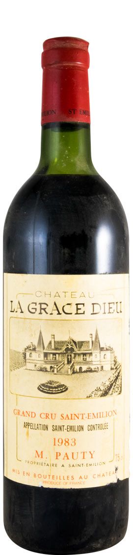 1983 Château La Grace Dieu Saint-Emillion tinto