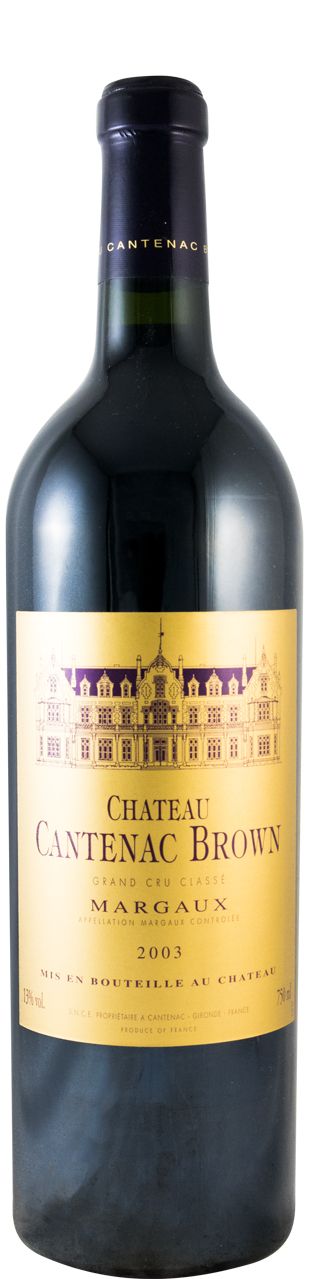 2003 Château Cantenac Brown Margaux tinto