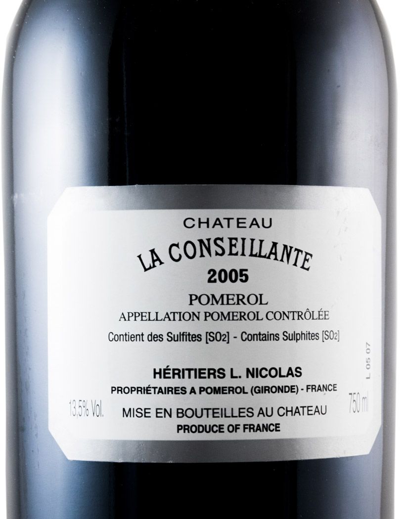 2005 Château La Conseillante Pomerol tinto