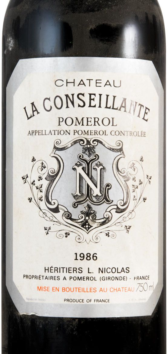 1986 Château La Conseillante Pomerol tinto