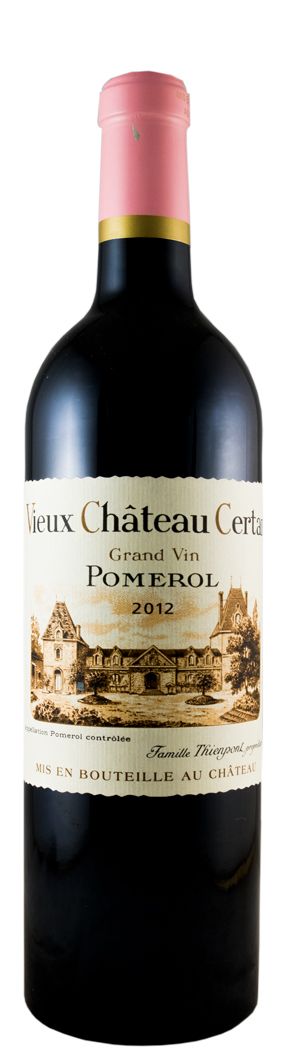 2012 Vieux Château Certan Pomerol tinto