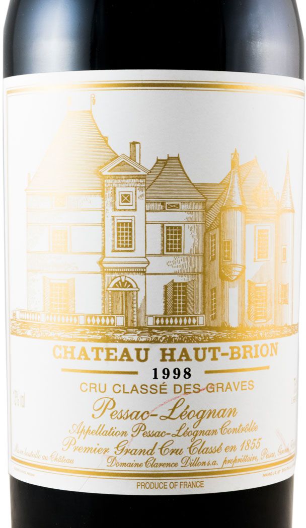 1998 Château Haut-Brion Pessac-Léognan tinto