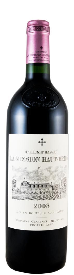 2003 Château La Mission Haut-Brion Pessac-Léognan tinto
