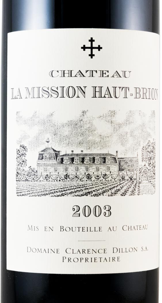 2003 Château La Mission Haut-Brion Pessac-Léognan tinto