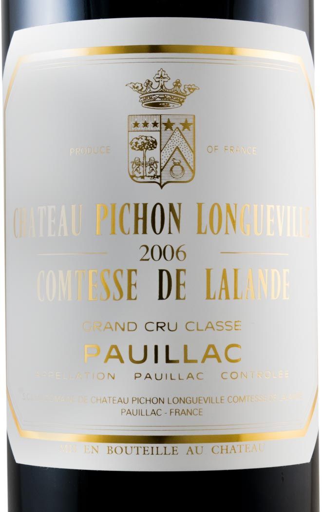 2006 Château Pichon Longueville Comtesse de Lalande Pauillac tinto