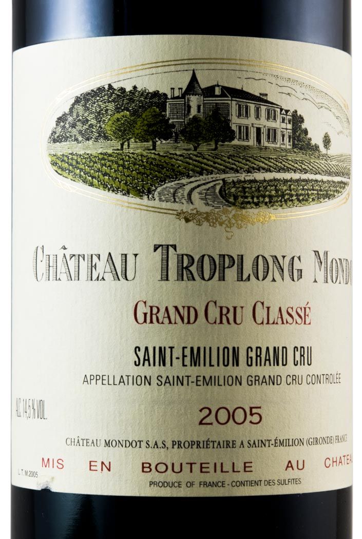 2005 Château Troplong Mondot Saint-Émilion tinto