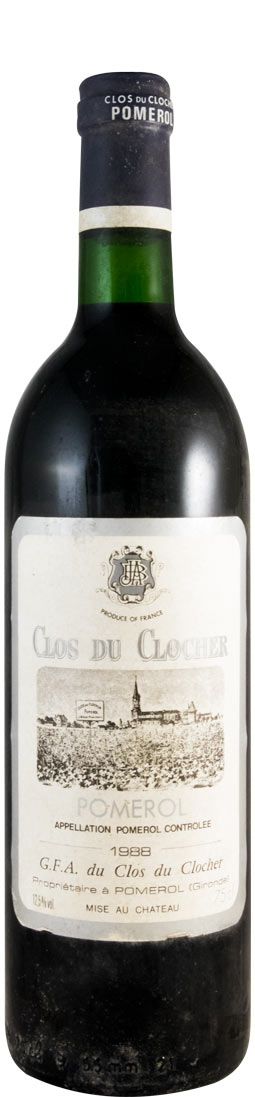 1988 Clos du Clocher Pomerol tinto