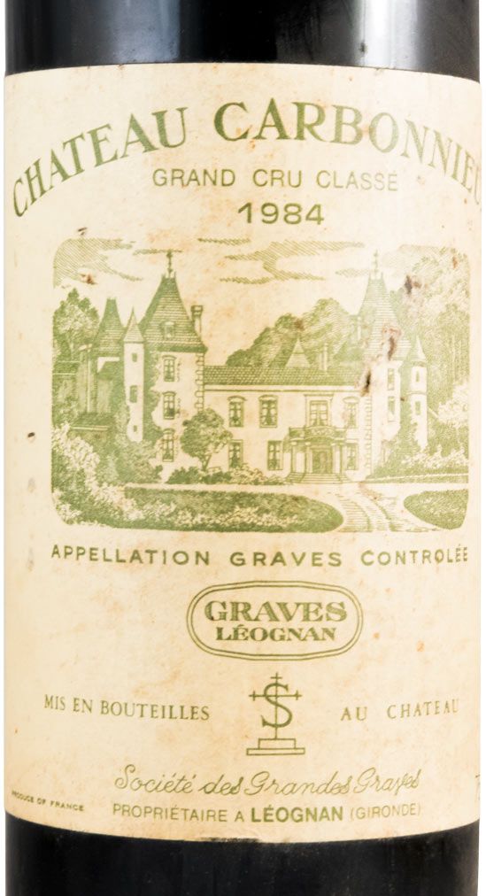 1984 Château Carbonnieux Pessac-Léognan tinto