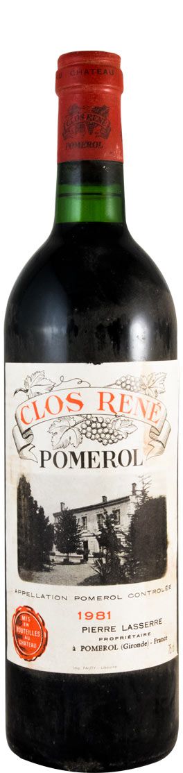 1981 Clos René Pomerol red