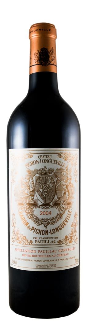 2004 Château Pichon-Longueville au Baron de Pichon-Longueville Pauillac tinto