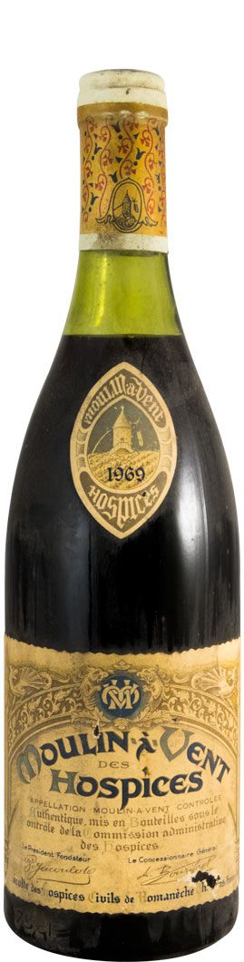 1969 Moulin-à-Vent des Hospices Moulin-a-Vent tinto
