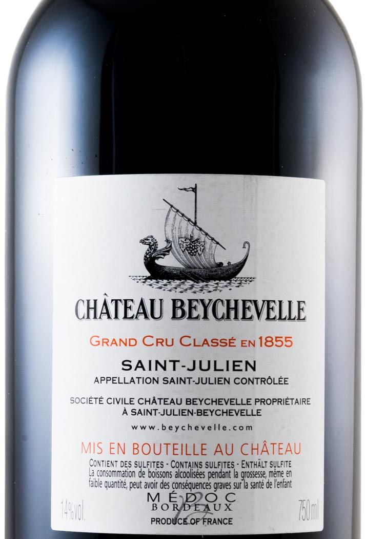 2014 Château Beychevelle Saint-Julien red
