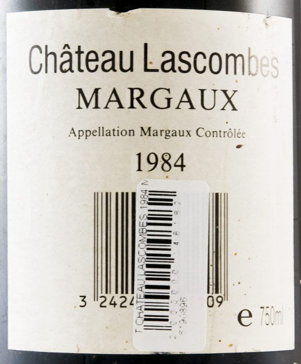 1984 Château Lascombes Margaux tinto