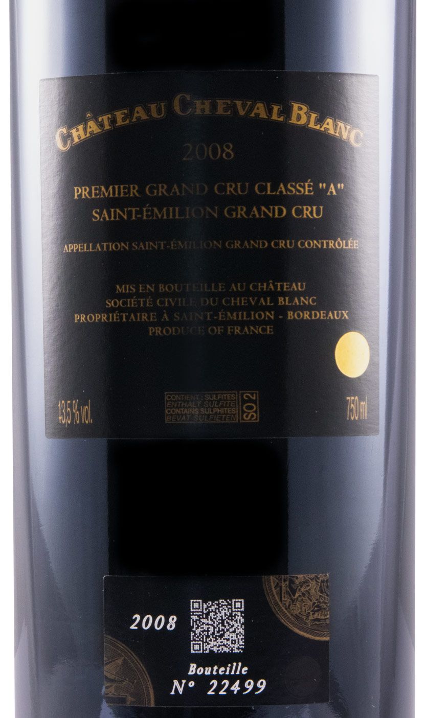2008 Château Cheval Blanc Saint-Émilion tinto