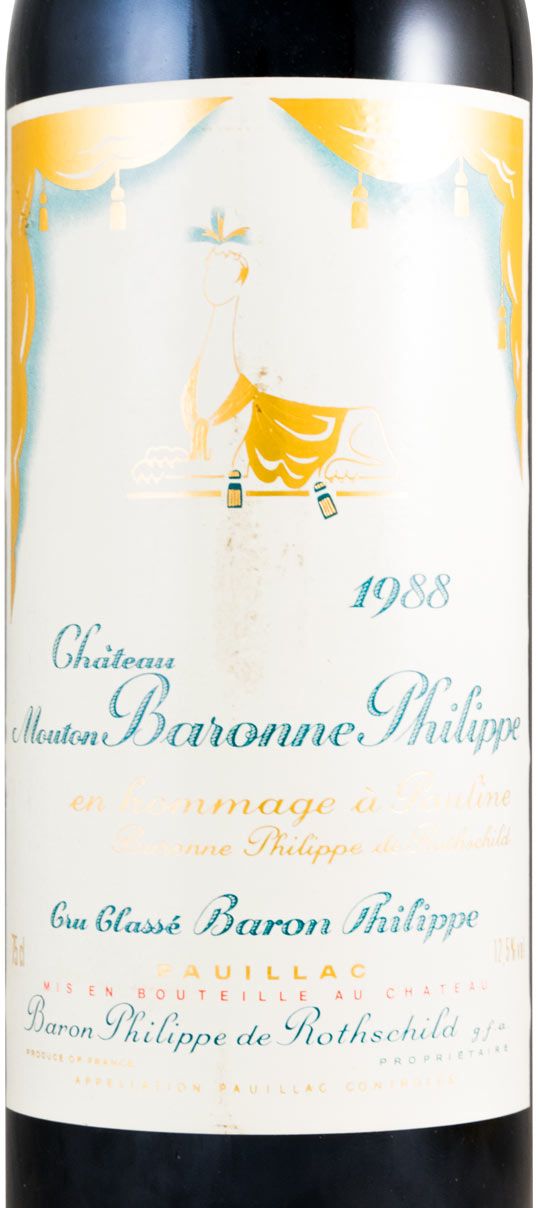 1988 Château d'Armailhac Baron Philippe Rothschild Homage A Pauline tinto