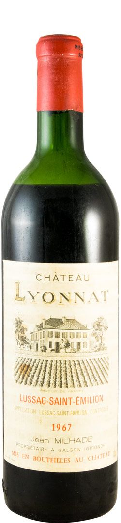 1967 Château Lyonnat Lussac Saint-Émilion tinto