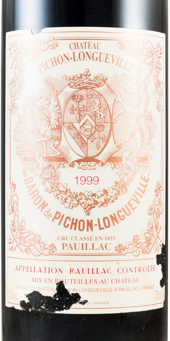 1999 Château Pichon-Longueville au Baron de Pichon-Longueville Pauillac red