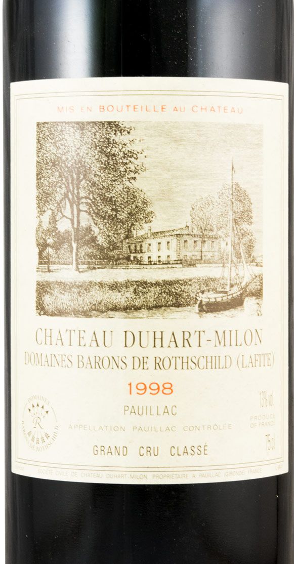 1998 Château Duhart-Milon Pauillac tinto