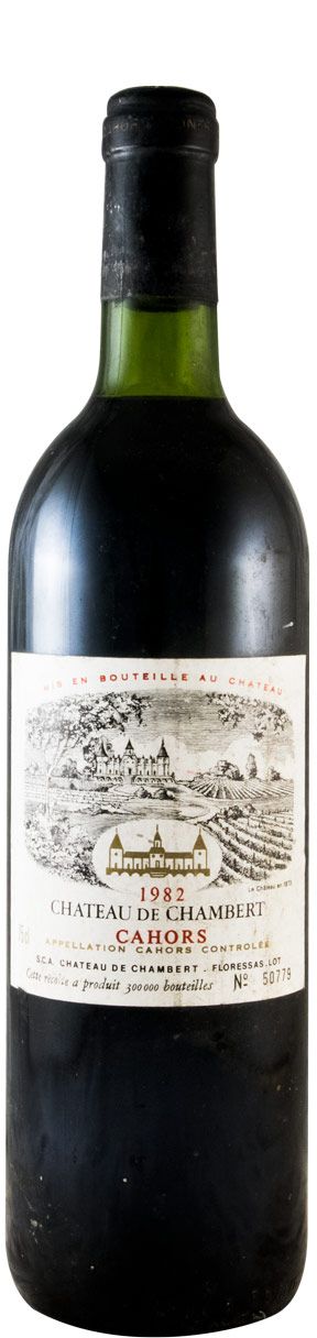 1982 Château de Chambert Cahors tinto