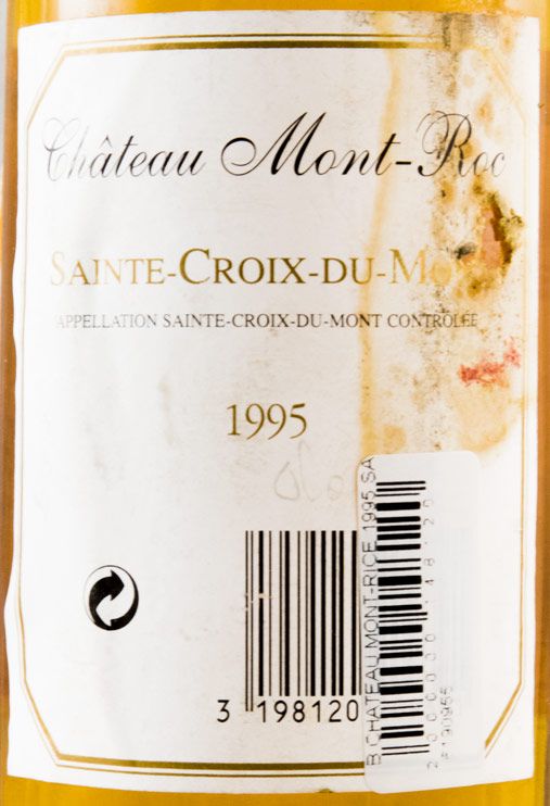 1995 Château Mont-Rice Saint-Croix-du-Mont branco 37,5cl