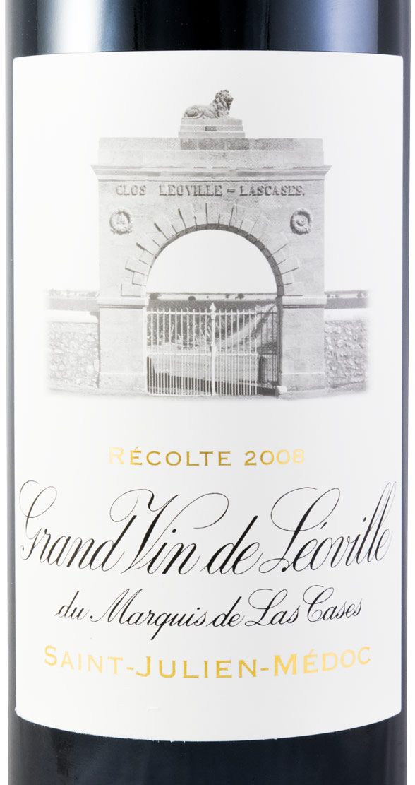 2008 Château Léoville Marquis de Las Cases Saint-Julien red