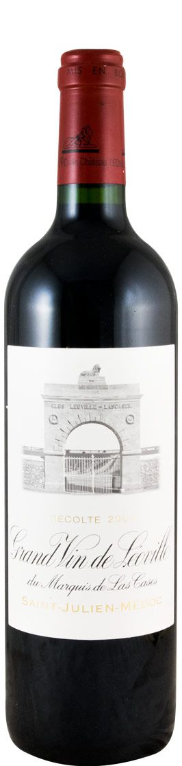 2004 Château Léoville Las Cases Grand Vin de Leoville du Marquis de Las Cases Saint-Julien tinto