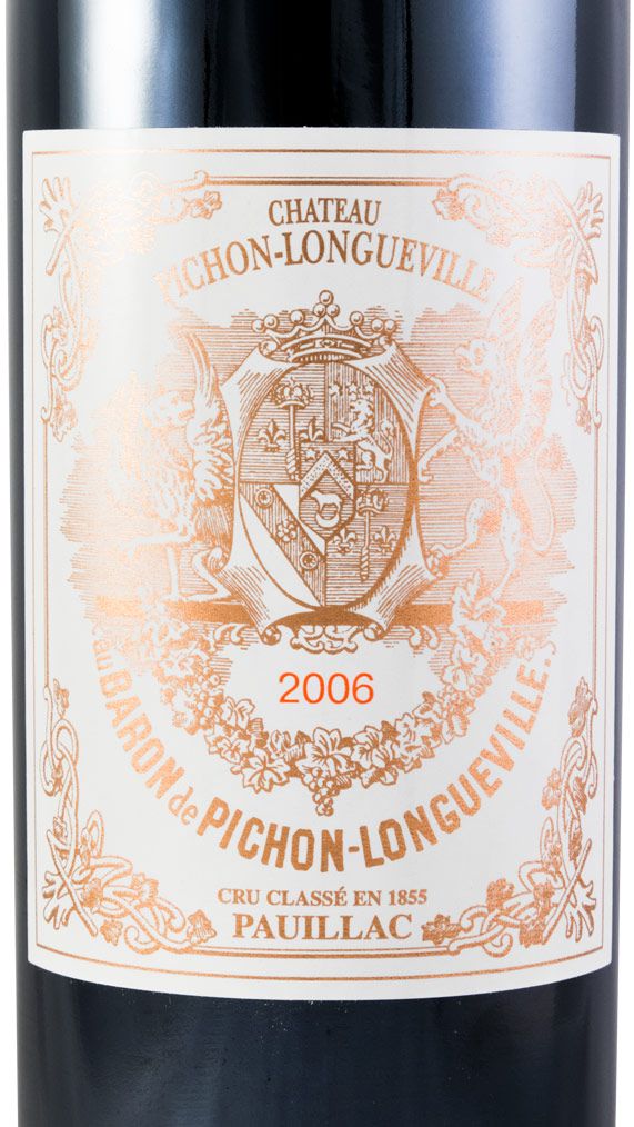 2006 Château Pichon-Longueville au Baron de Pichon-Longueville Pauillac red
