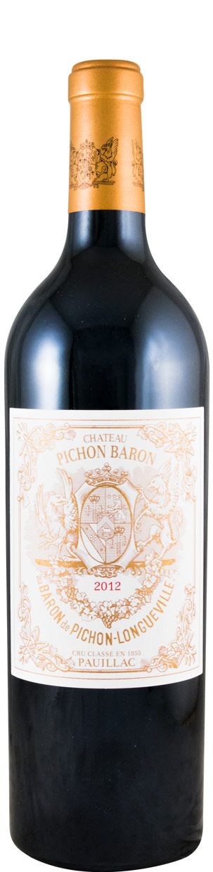 2012 Château Pichon Baron au Baron de Pichon-Longueville Pauillac tinto