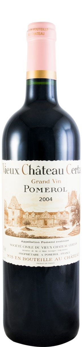 2004 Vieux Château Certan Pomerol red