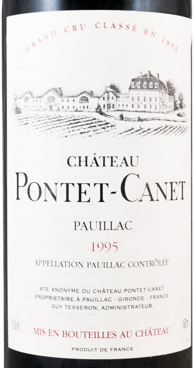 1995 Château Pontet-Canet Pauillac tinto 1,5L