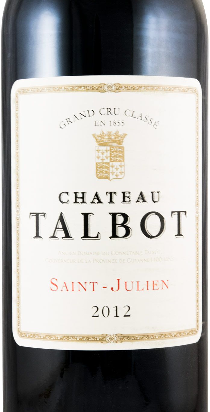 2012 Château Talbot Saint-Julien tinto 1,5L
