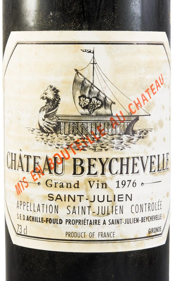1976 Château Beychevelle Saint-Julien tinto